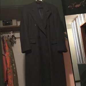 Christian Dior men’s tweed overcoat